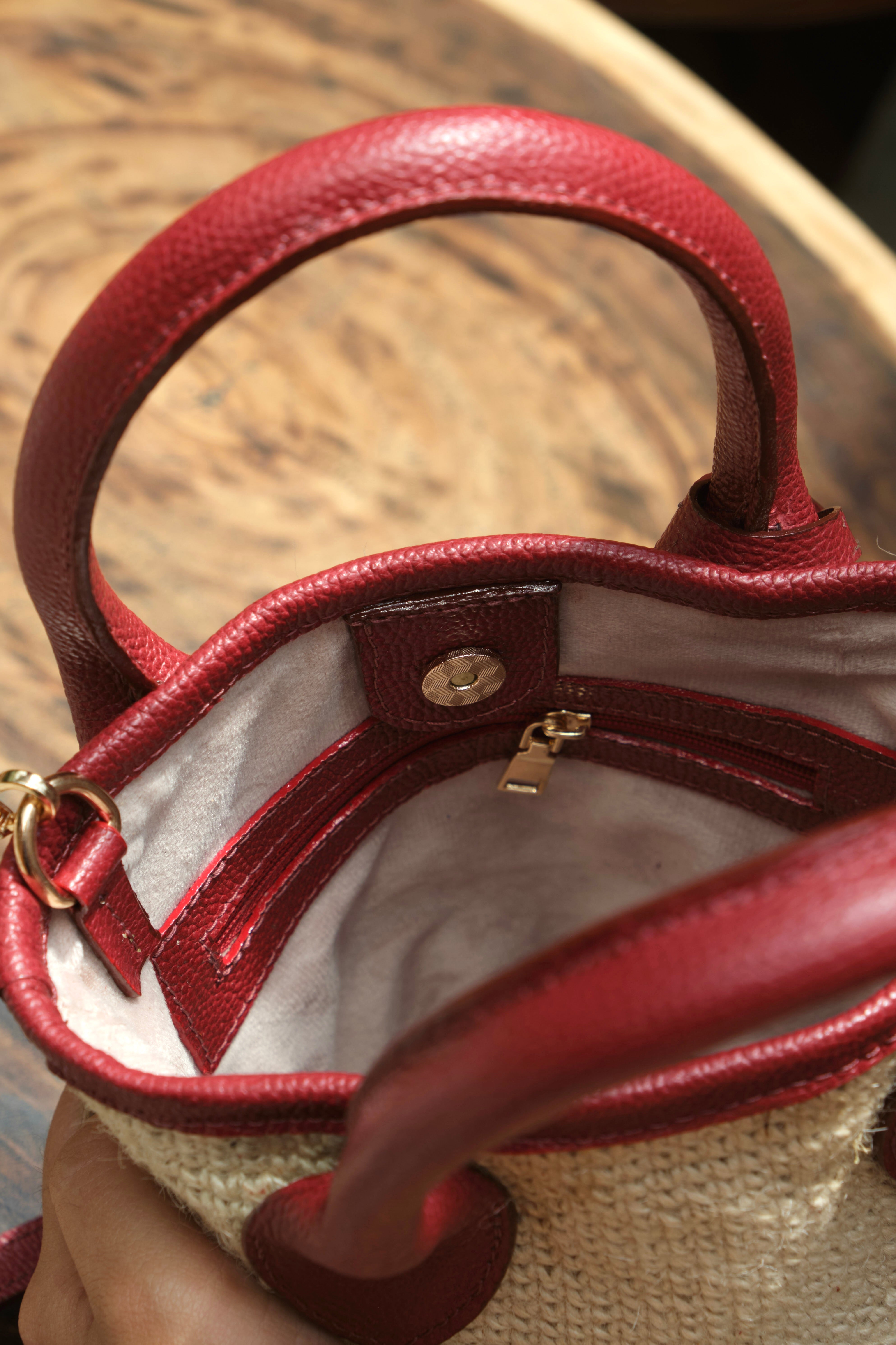 BIANCA BAG MERLOT